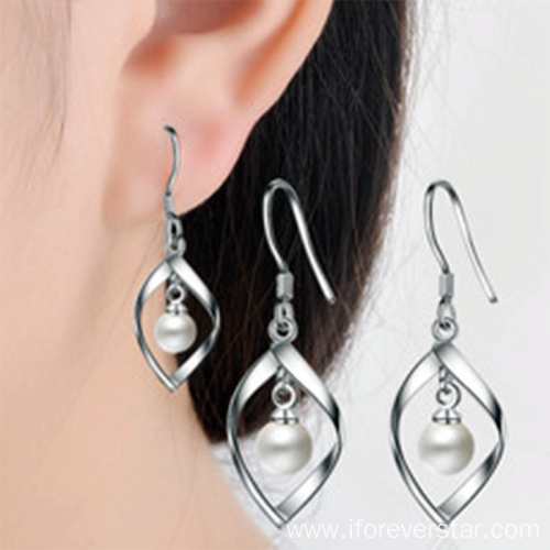 Silver Vintage Earring Gold Plated Earrings